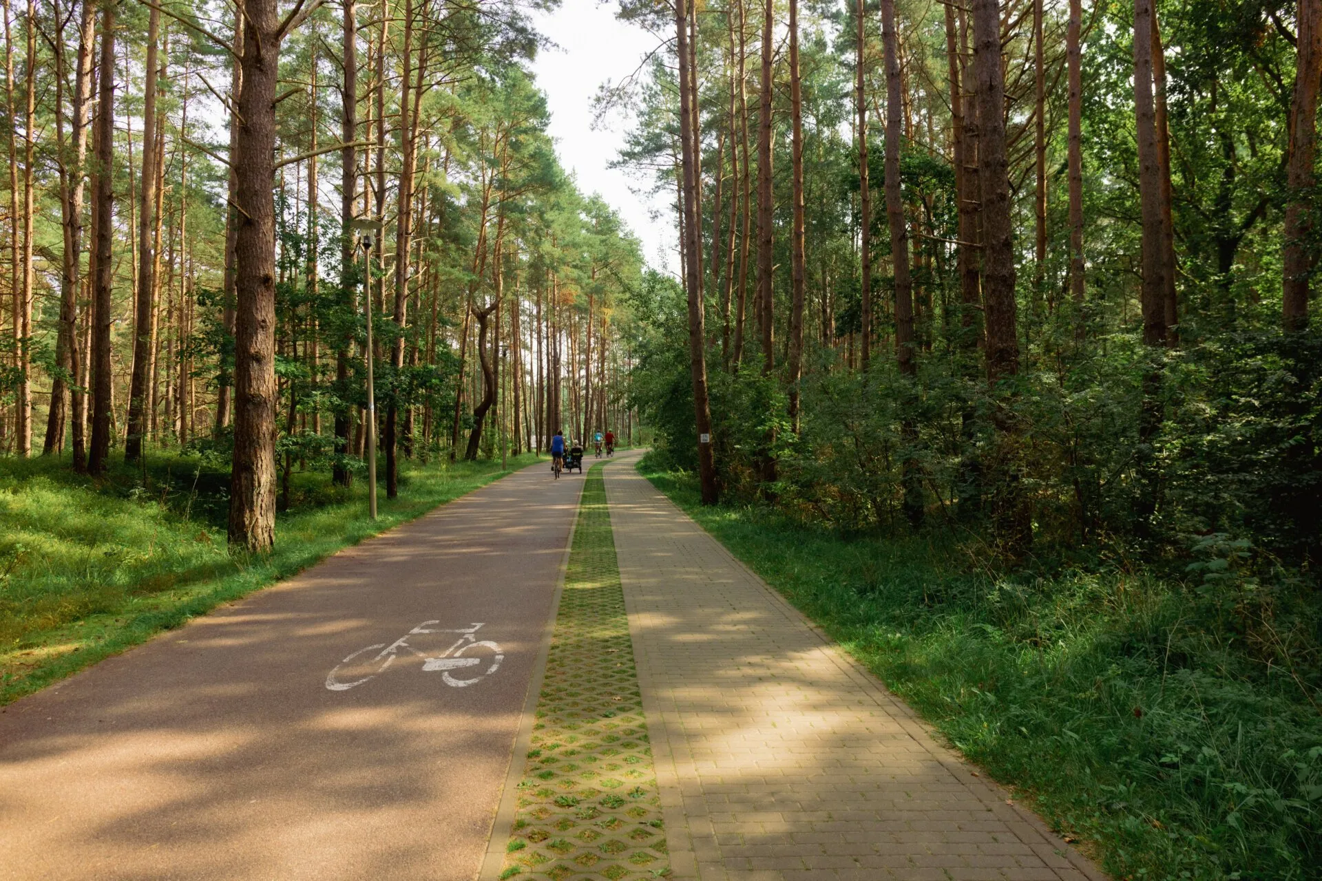 Trasa rowerowa EuroVelo 10 w Świnoujściu