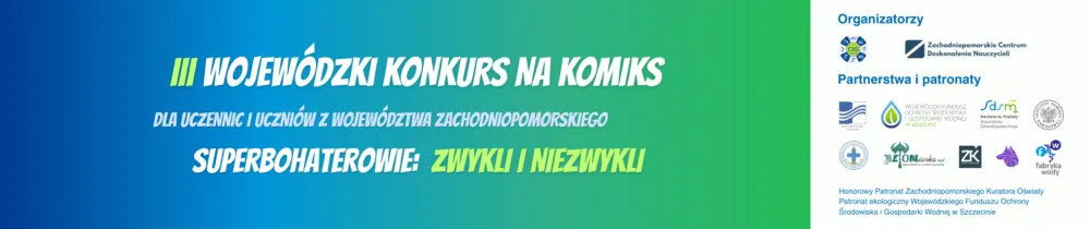 III Wojewódzki konkurs na komiks 2026
