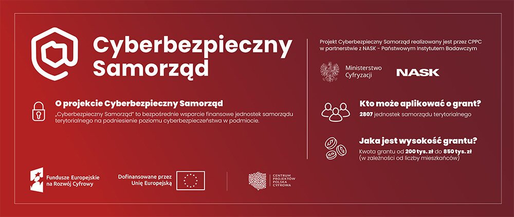 Baner Cyberbezpieczny samorząd
