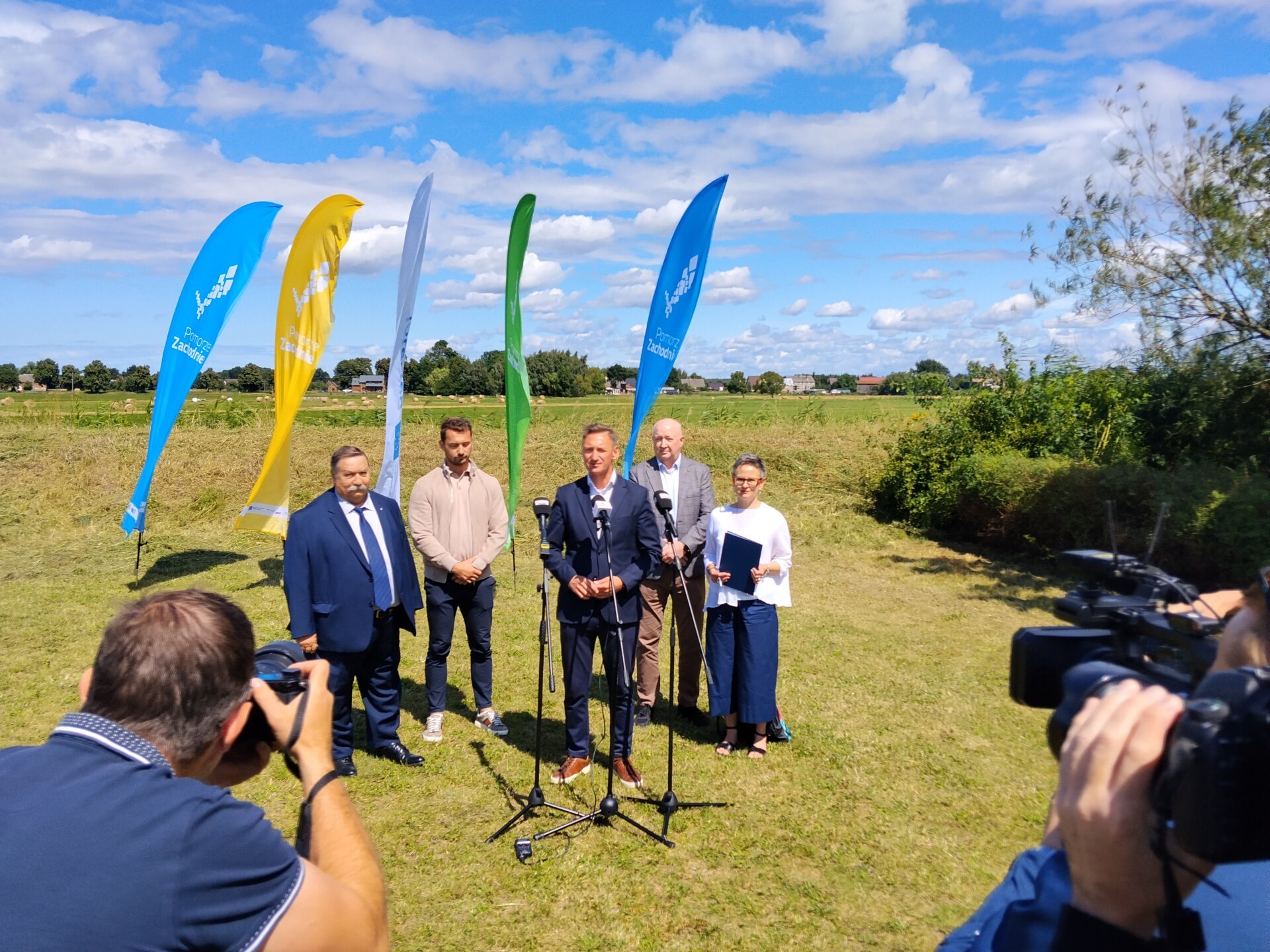 Przekazanie placu budowy trasy rowerowej Stepnica-Kopice