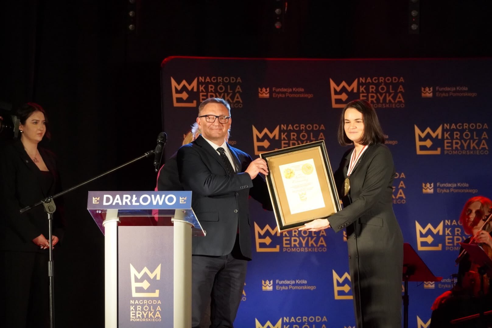 Swiatłana Cichanouska, białoruska opozycjonistka, została laureatką tegorocznej Międzynarodowej Nagrody Króla Eryka Pomorskiego