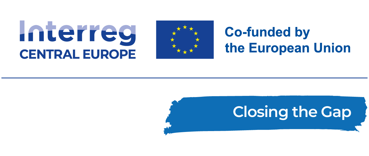 Logotyp projektu Closing the Gap